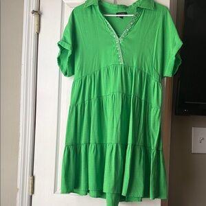 Green Midi Dress